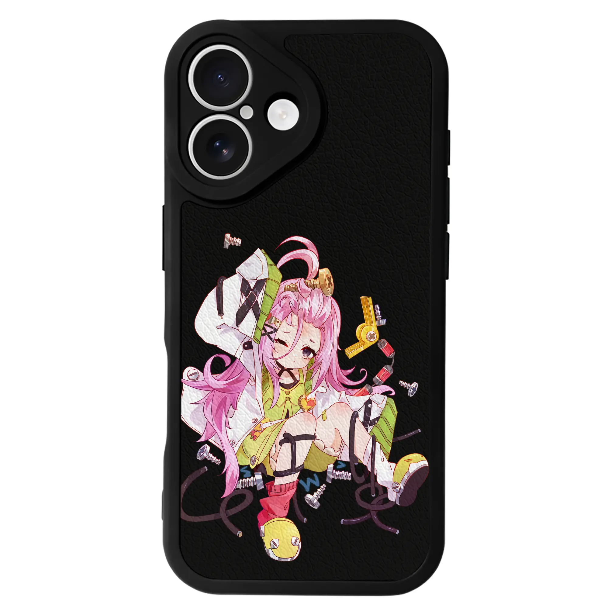 原 神 グッズ アイノ - IPhone 16シリーズ対応 ・ シリコンスマホケース ・ レザー調 ・ 高精度フィット ・ 耐衝撃 ・ ワイヤレス充電対応 ・ 精密カット